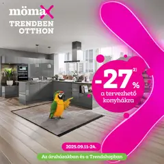 Mömax Akciós újság - amely érvényes a következő dátumtól: 11.09.2025