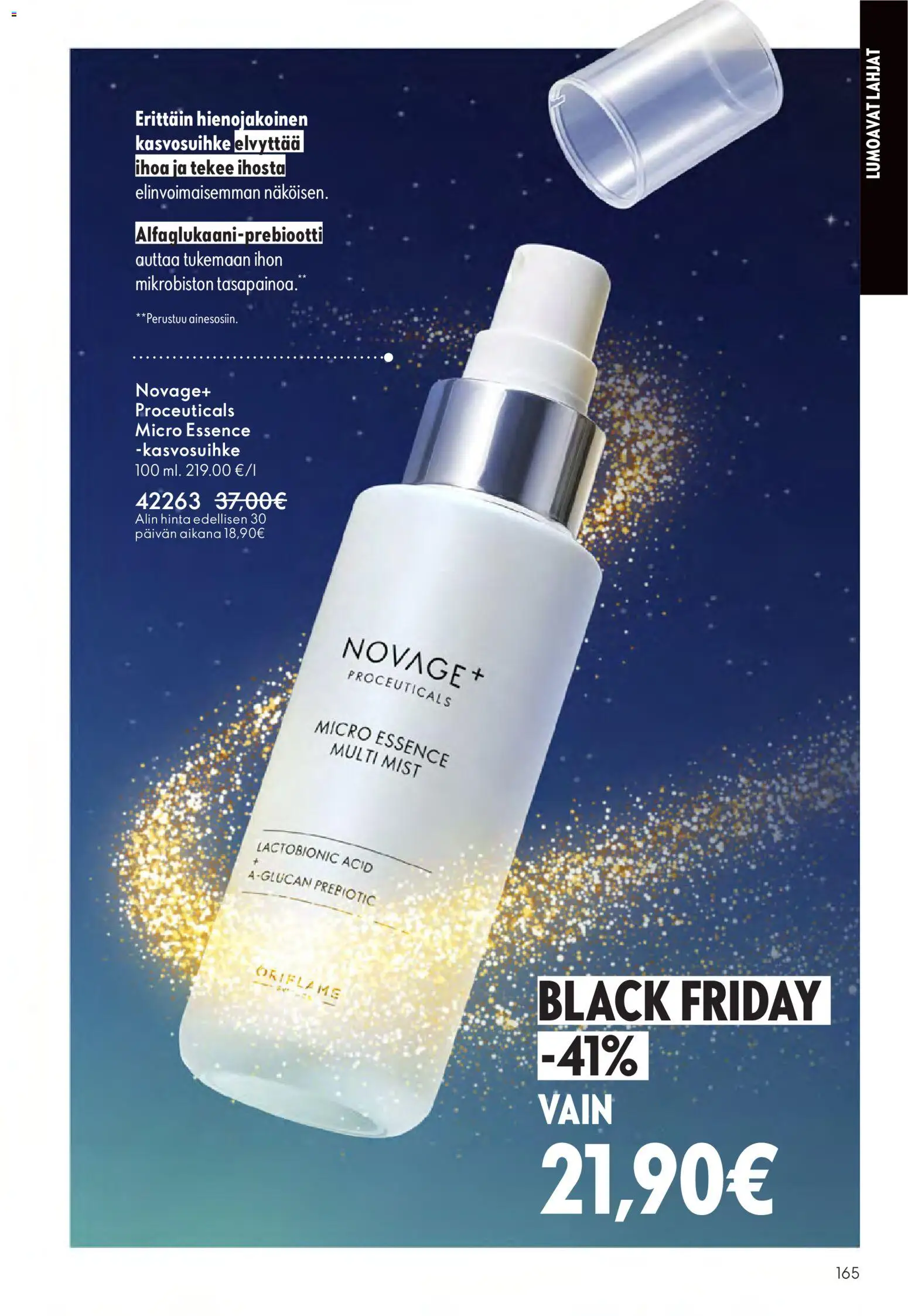 Oriflame - Black Friday – voimassa 19.11.2025 alkaen | Sivu: 165