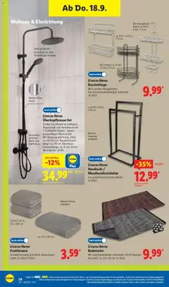 Lidl Prospekt 	 – gültig ab 15.09.2025 | Seite: 44 | Produkte: Armatur, Duschkopf