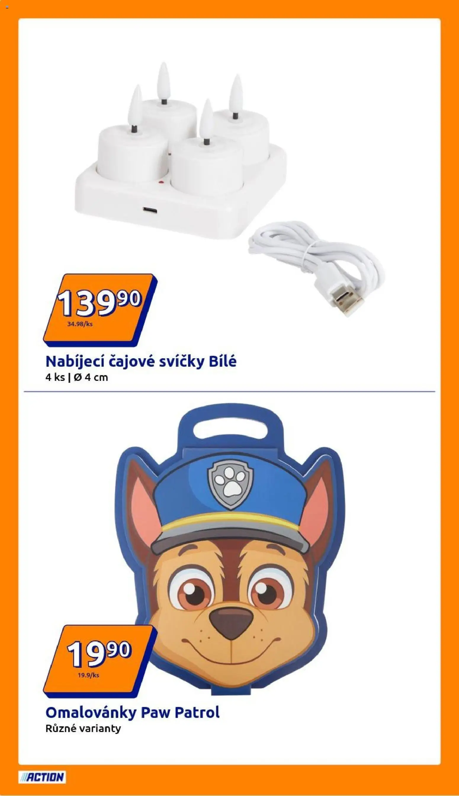 Action leták od 05.11.2025 | Strana: 12 | Produkty: Čajové svíčky, Svíčky