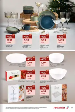 Rimi leidinys galioja nuo 18.11.2025 | Puslapis: 17 | Prekių: Lėkštė, Dubuo, Stovas