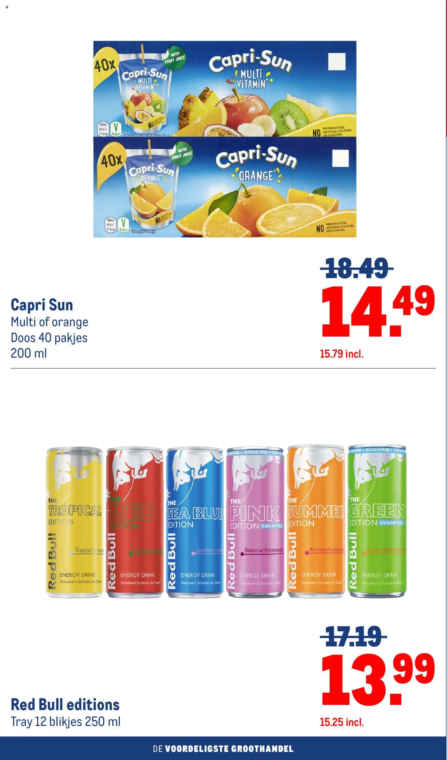 {H1} | Pagina: 40 | Producten: Red Bull, Fruit