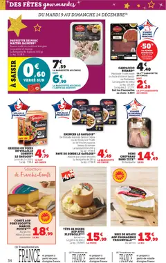 bi1 - Prévisualisation de bi1 catalogue Noël à prix bas valide à partir de 09.12.2025 | Page: 34 | Produits: Huile D'olive, Pomme, Pintade, Beurre