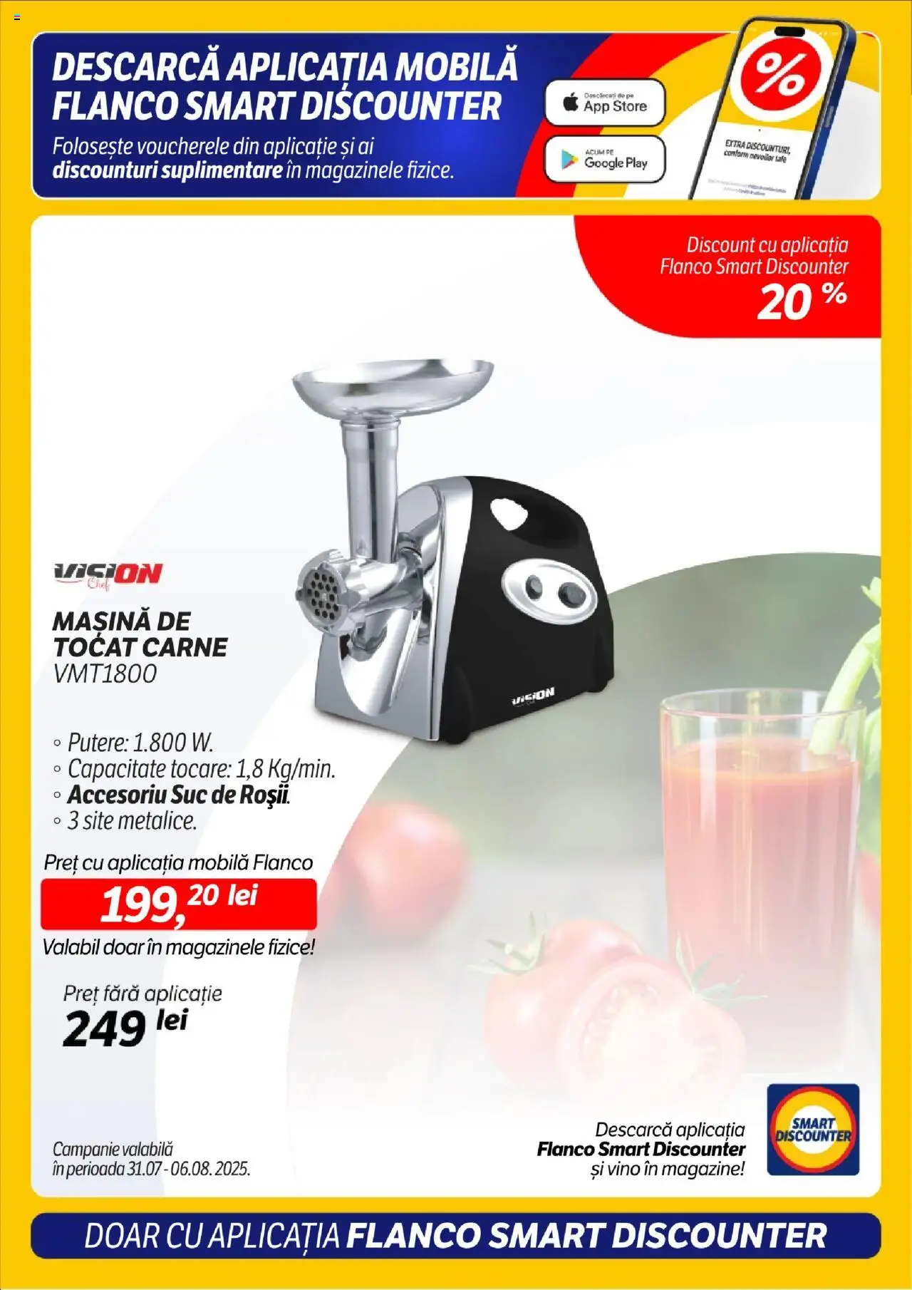 Catalog Flanco – valabil de la 31.07.2025 | Pagină: 5 | Produse: Mașină de tocat, Suc