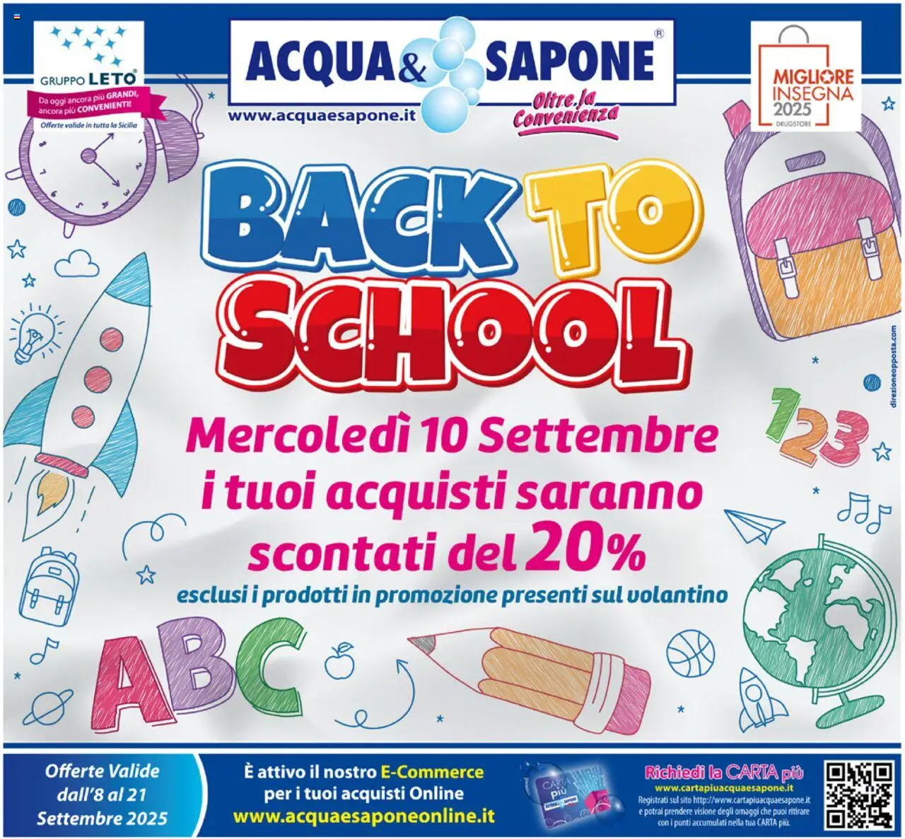 Volantino Acqua e Sapone del 08.09.2025 | Pagina: 1 | Prodotti: Sapone
