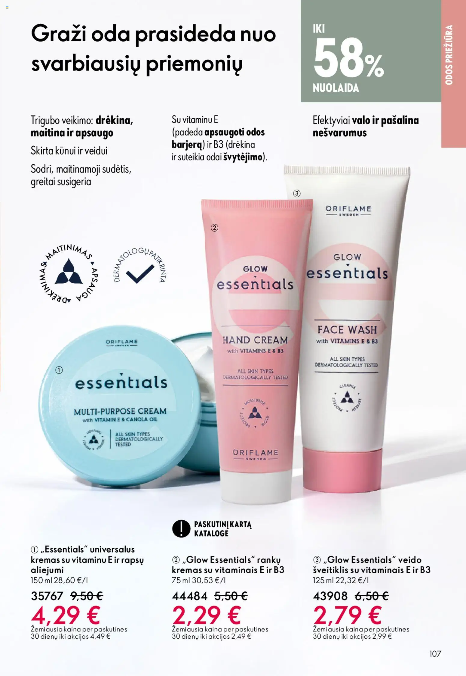 Oriflame akcijos nuo 31.12.2025 | Puslapis: 107 | Prekių: Kremas, Šveitiklis
