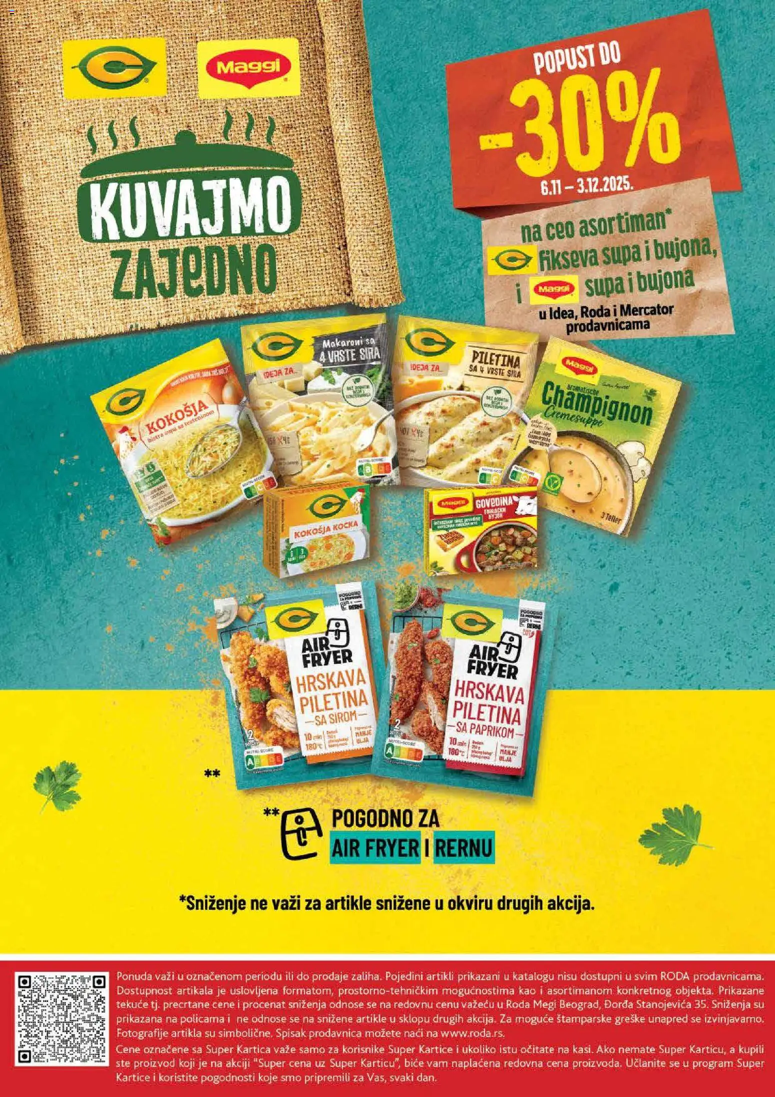 Roda katalog - važi od 20.11.2025 | Strana: 32 | Proizvode: Govedina, Piletina