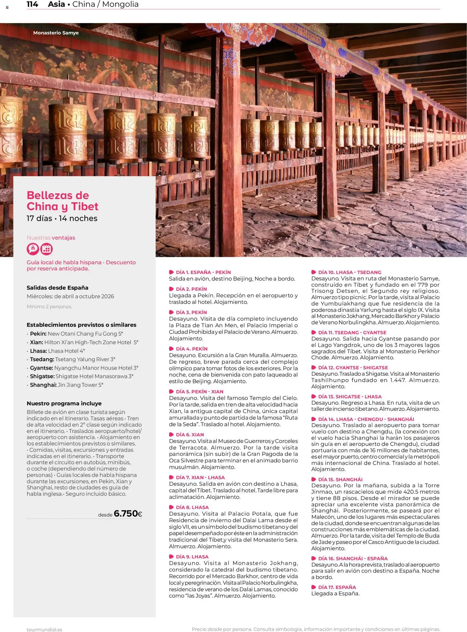 Viajes El Corte Inglés Asia y Oceanía │ válido desde el 01.01.2026 | Página: 114