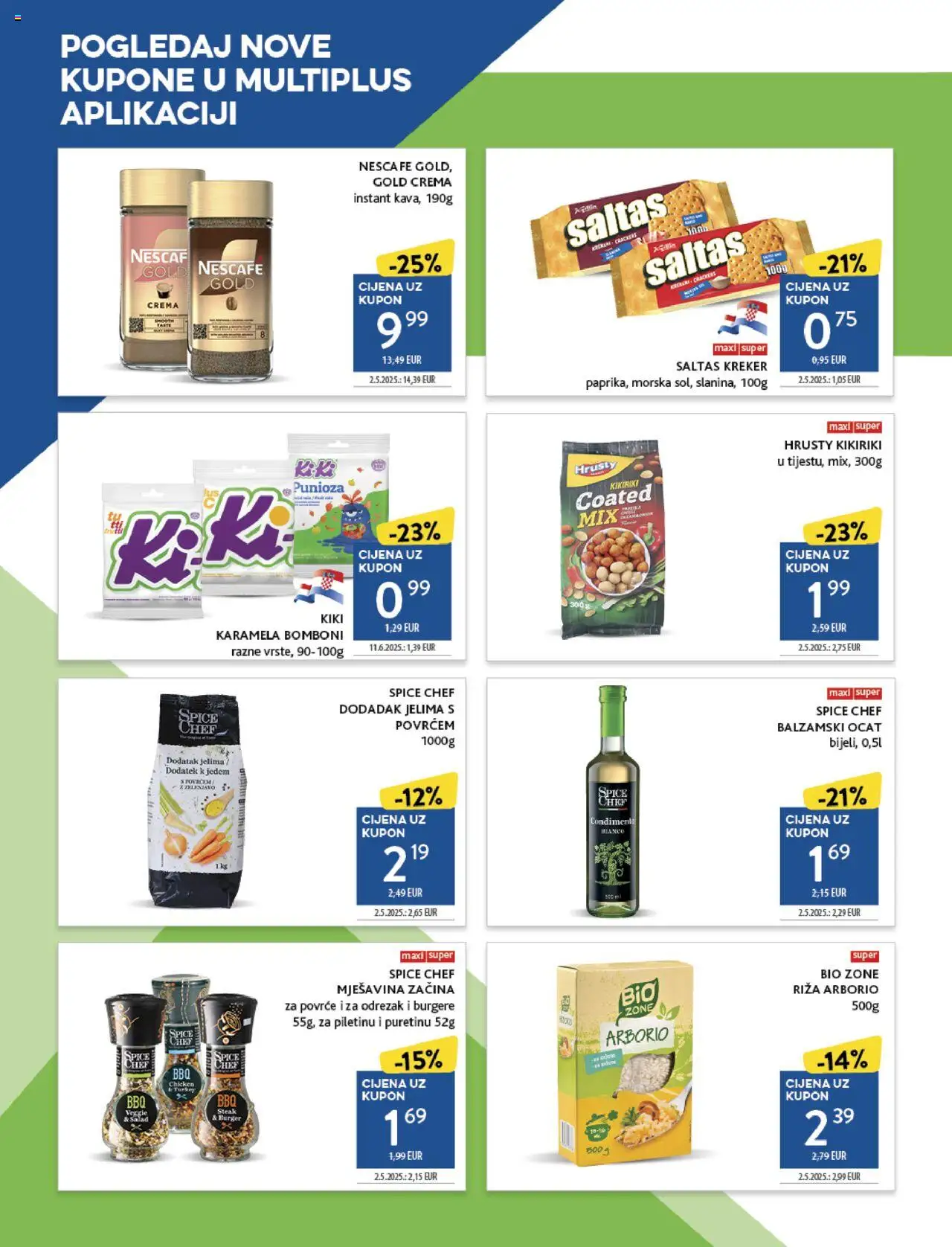 Konzum HR akciós ujság - amely érvényes a következő dátumtól: 06.08.2025 | Oldal: 24 | Termékek: Nescafé, Kréker