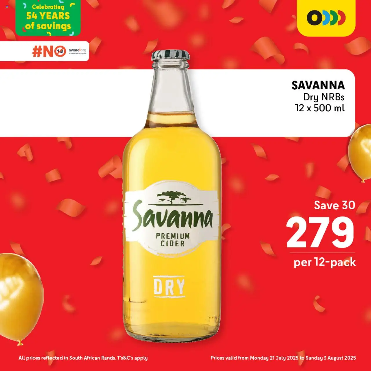 Makro Birthday Price-Drop Liquor │ valid from 21.07.2025 | Page: 10 | Products: Cider
