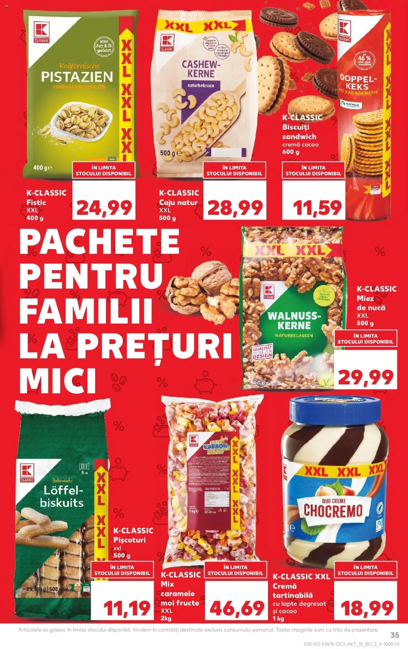 Noul catalog Kaufland – valabil de la 04.03.2026 | Pagină: 35 | Produse: Cremă, Cacao, Fructe, Caramele