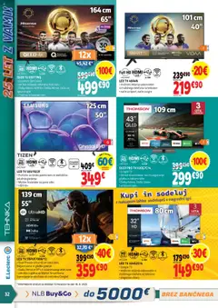E.leclerc katalog │ velja od 27.08.2025 | Stran: 32 | Izdelki: Televizor, Tv, Audio, Led tv
