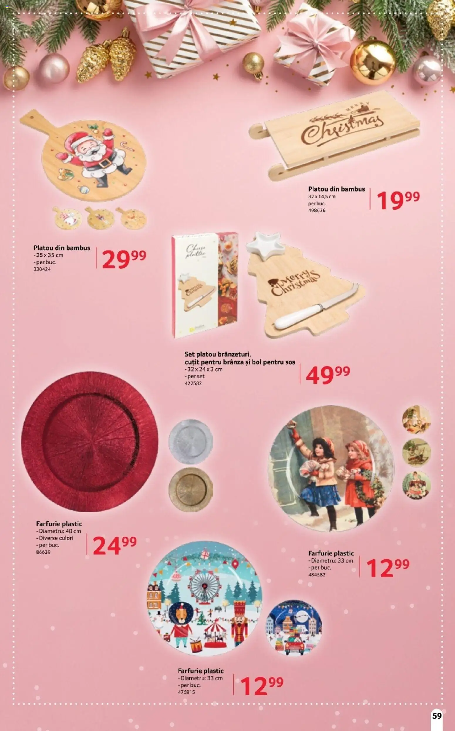 Noul catalog Selgros – valabil de la 14.11.2025 | Pagină: 59 | Produse: Bol, Farfurie, Brânză, Sos