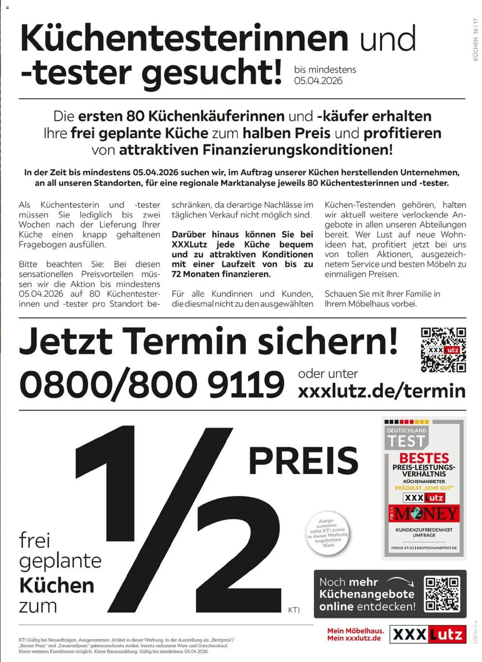 XXXL Lutz Nr. 1 beim Preis 30 Jahre – gültig ab 22.03.2026 | Seite: 27