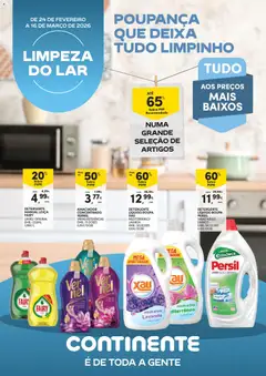 Pré-visualização Continente - Açores Limpeza do Lar válido de 24.02.2026