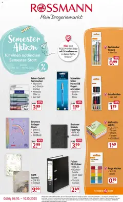 Rossmann Prospekt 	 ab 06.10.2025 gültig
