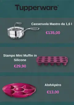 Anteprima del volantino Tupperware - Black Friday valido a partire dal 25.11.2025 | Pagina: 2 | Prodotti: Muffin, Silicone, Casseruola
