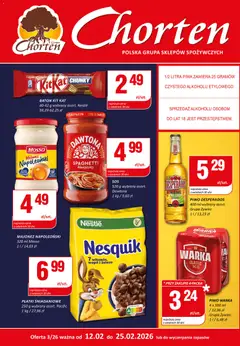 Pogląd oferty "Chorten Gazetka - Plakat" - ważna od 12.02.2026