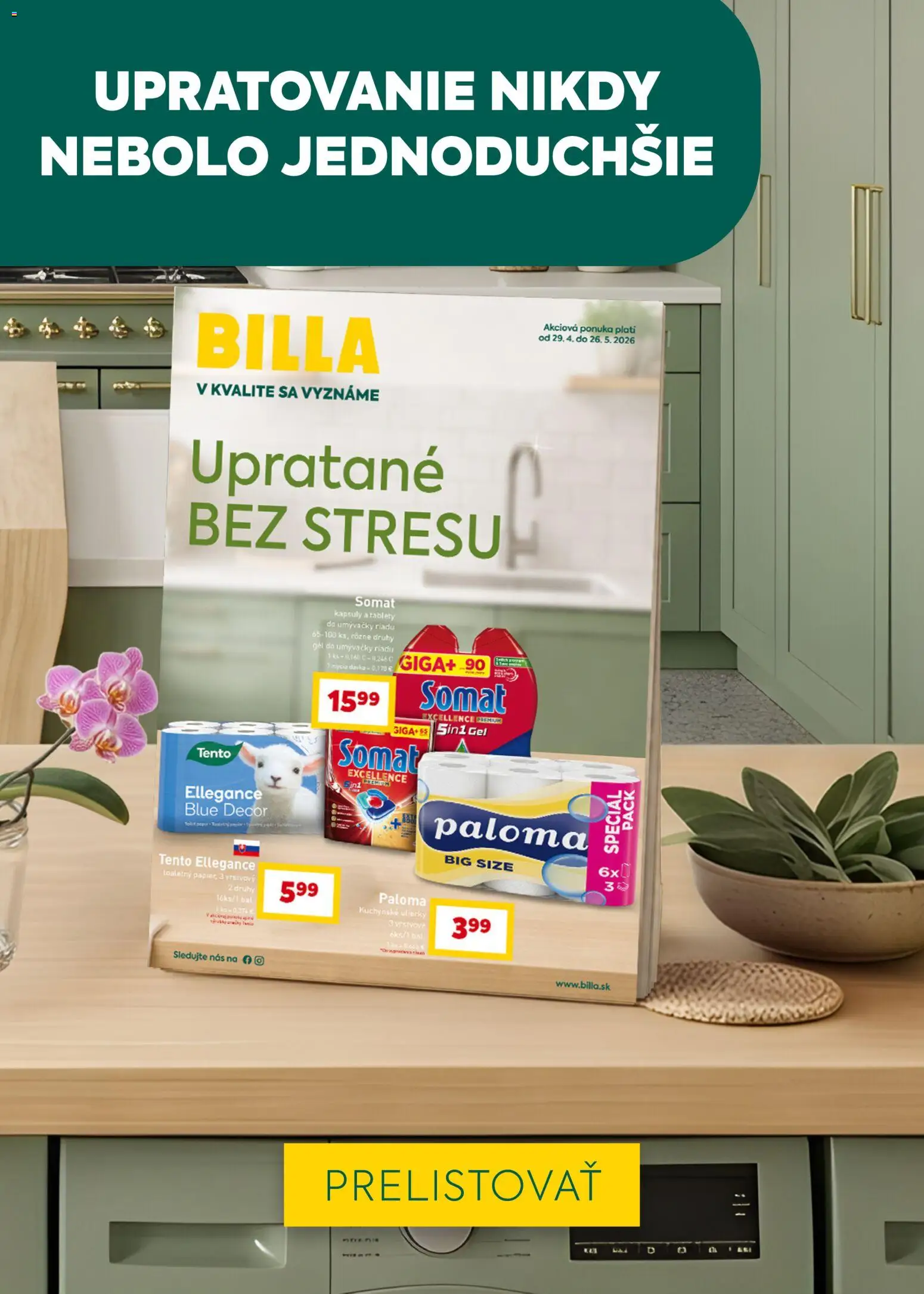Nové Billa akcie – leták je platný od 29.04.2026 | Strana: 28
