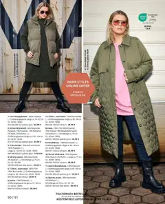 Ulla Popken Prospekt 	 ab 01.10.2025 gültig | Seite: 90 | Produkte: Trenchcoat