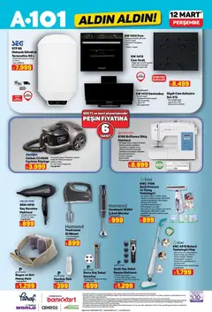 12.03.2026 tarihinden itibaren geçerli olan A101 kataloğu önizlemesi | Sayfa: 6