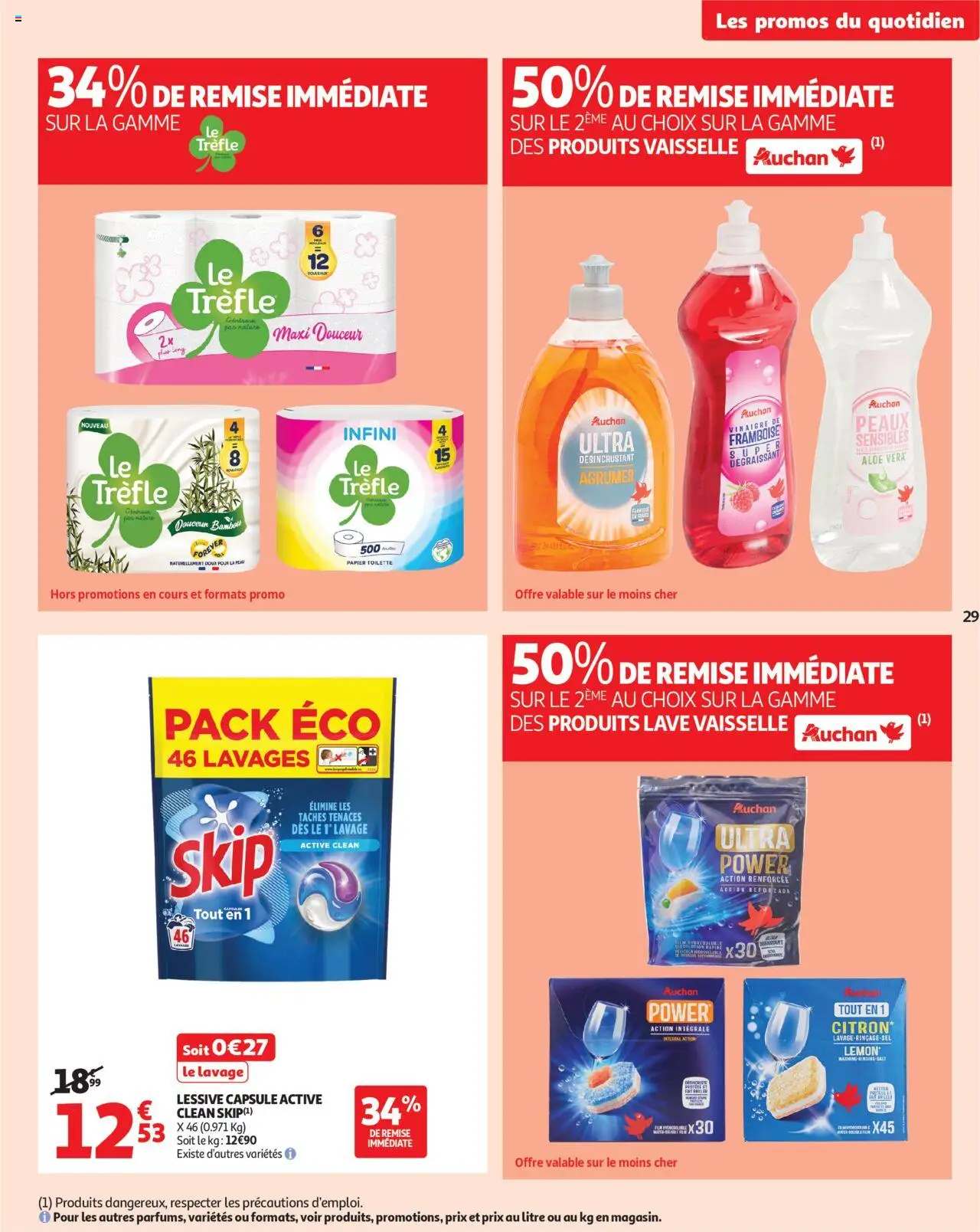  | Page: 29 | Produits: Framboise, Papier toilette, Lessive, Vinaigre