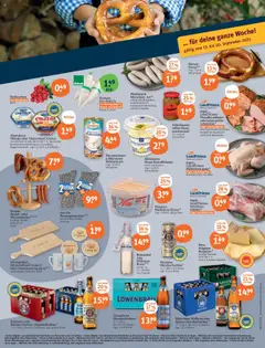 Tegut Prospekt – gültig ab 15.09.2025 | Seite: 2 | Produkte: Weißwurst, Schinken, Uhr, Paulaner