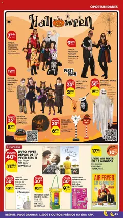 Pré-visualização FATO DE HALLOWEEN P/CRIANÇA PARTY BOOM, 3/13 anos Vários modelos válido de 14.10.2025 | Página: 53