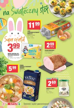 Pogląd oferty "Spar gazetka" - ważna od 23.03.2026 | Strona: 2 | Produkty: Barszcz, Chrzan, Zupa, Jaja