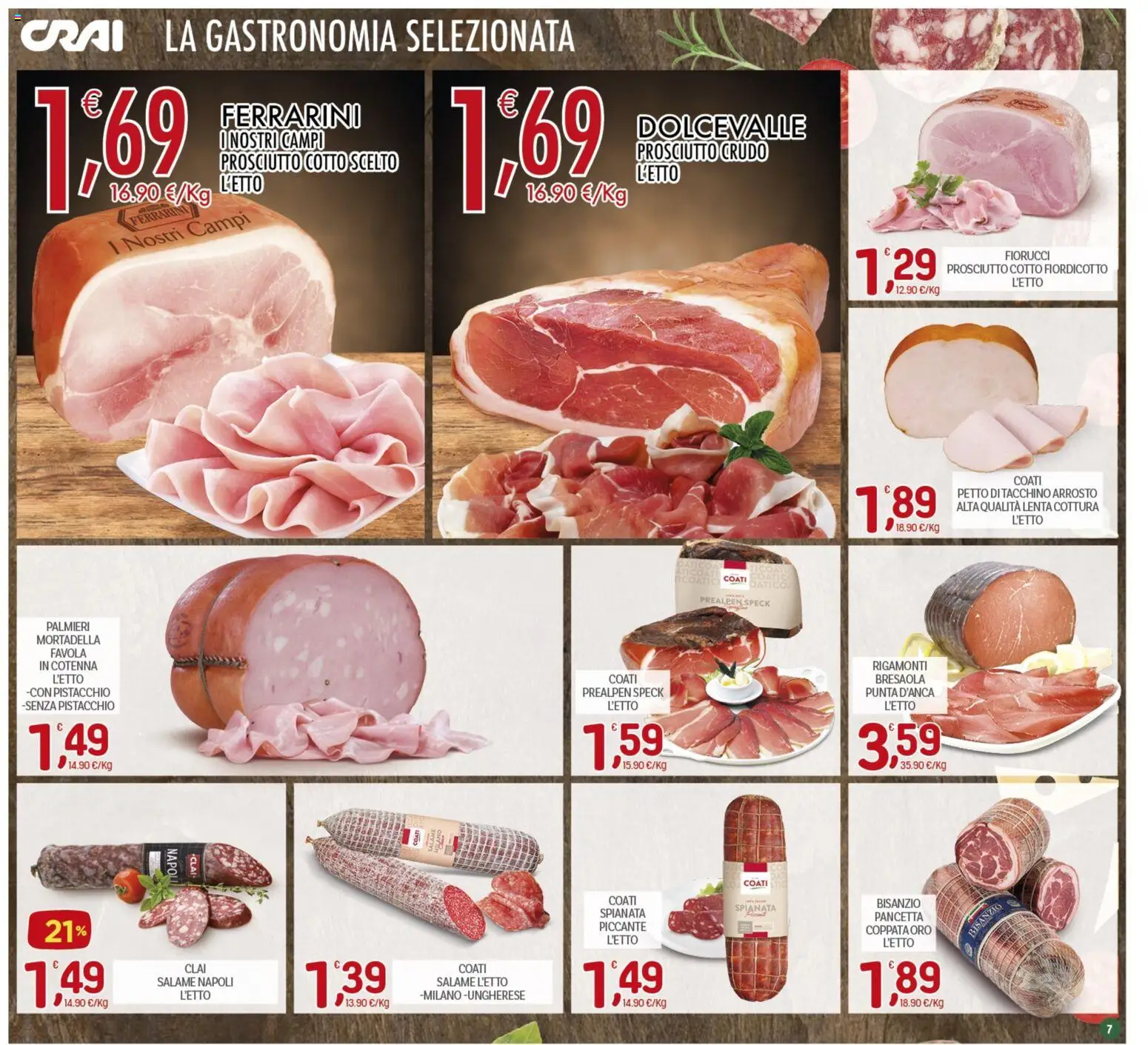 Volantino CRAI del 08.01.2026 | Pagina: 6 | Prodotti: Tacchino, Barbecue, Spiedini, Macinato