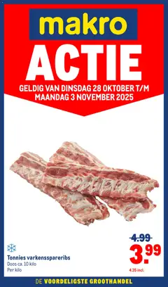 Makro - Versdeals - Voorbeeld van een folder van Makro, geldig van 28.10.2025