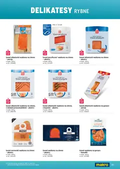 Pogląd oferty "Makro Gazetka - Ultra fresh" - ważna od 01.03.2026 | Strona: 85 | Produkty: Łosoś wędzony, Łosoś, Łosoś wędzony na gorąco, Delikatesy