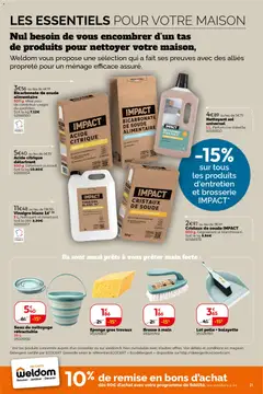 Weldom - Prévisualisation de Weldom catalogue valide à partir de 01.04.2026 | Page: 21 | Produits: Cire, Parfum, Vinaigre blanc, Cristaux de soude