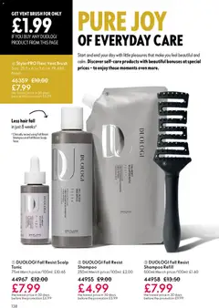 Preview of Oriflame - Offers valid from 25.03.2026 | Page: 138 | Products: Brush, Shampoo, Rice