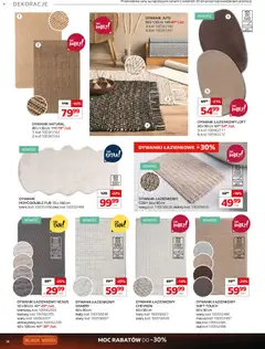 Pogląd oferty "Komfort Black Friday" - ważna od 29.10.2025 | Strona: 14 | Produkty: Dywaniki, Dywanik łazienkowy