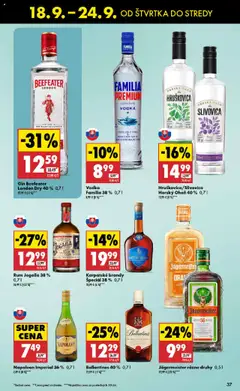 Nové Biedronka akcie – leták je platný od 18.09.2025 | Strana: 37