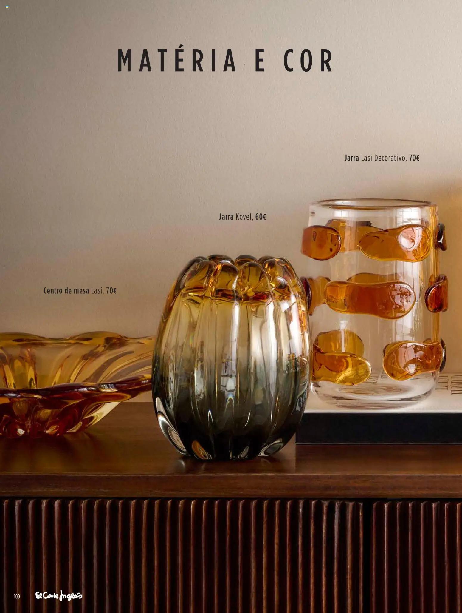 El Corte Ingles Decora │ válido de 23.10.2025 | Página: 100 | Produtos: Jarra, Mesa