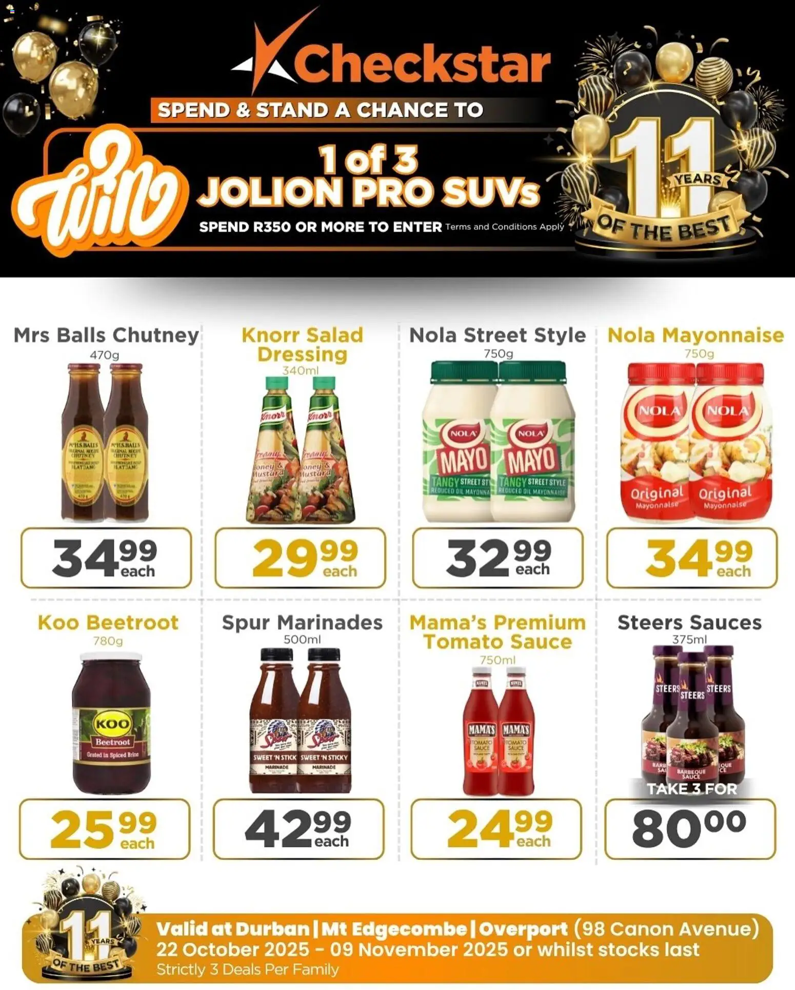 New Check Star catalogue – valid from 22.10.2025 | Page: 15 | Products: Chutney, Mustard, Salad, Mayonnaise