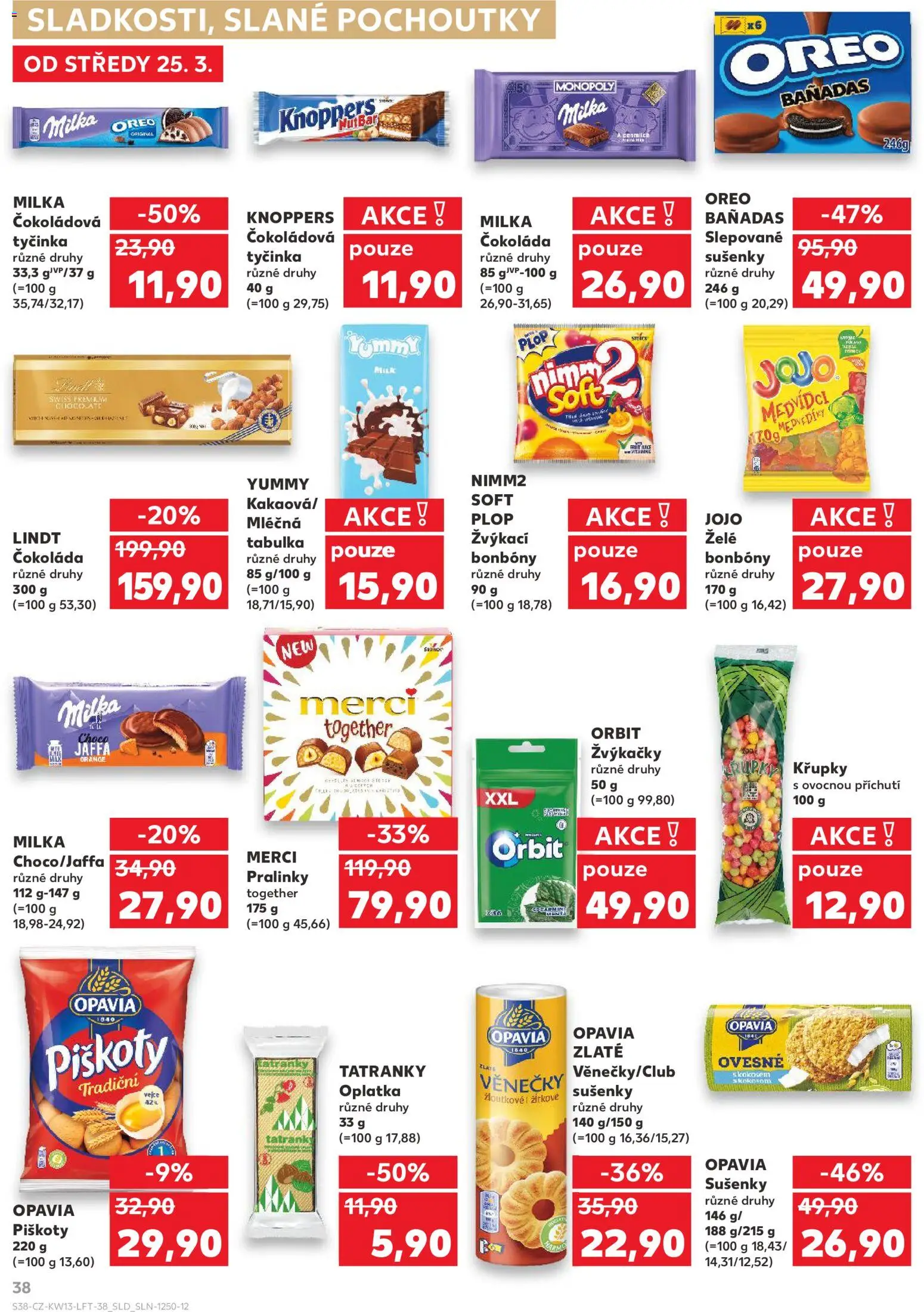 Kaufland leták od 25.03.2026 | Strana: 38