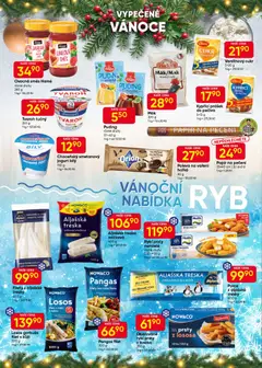 Náhled letáku Hruška leták od 03.12.2025 | Strana: 4 | Produkty: Cornflakes, Treska, Rybí prsty, Papír na pečení