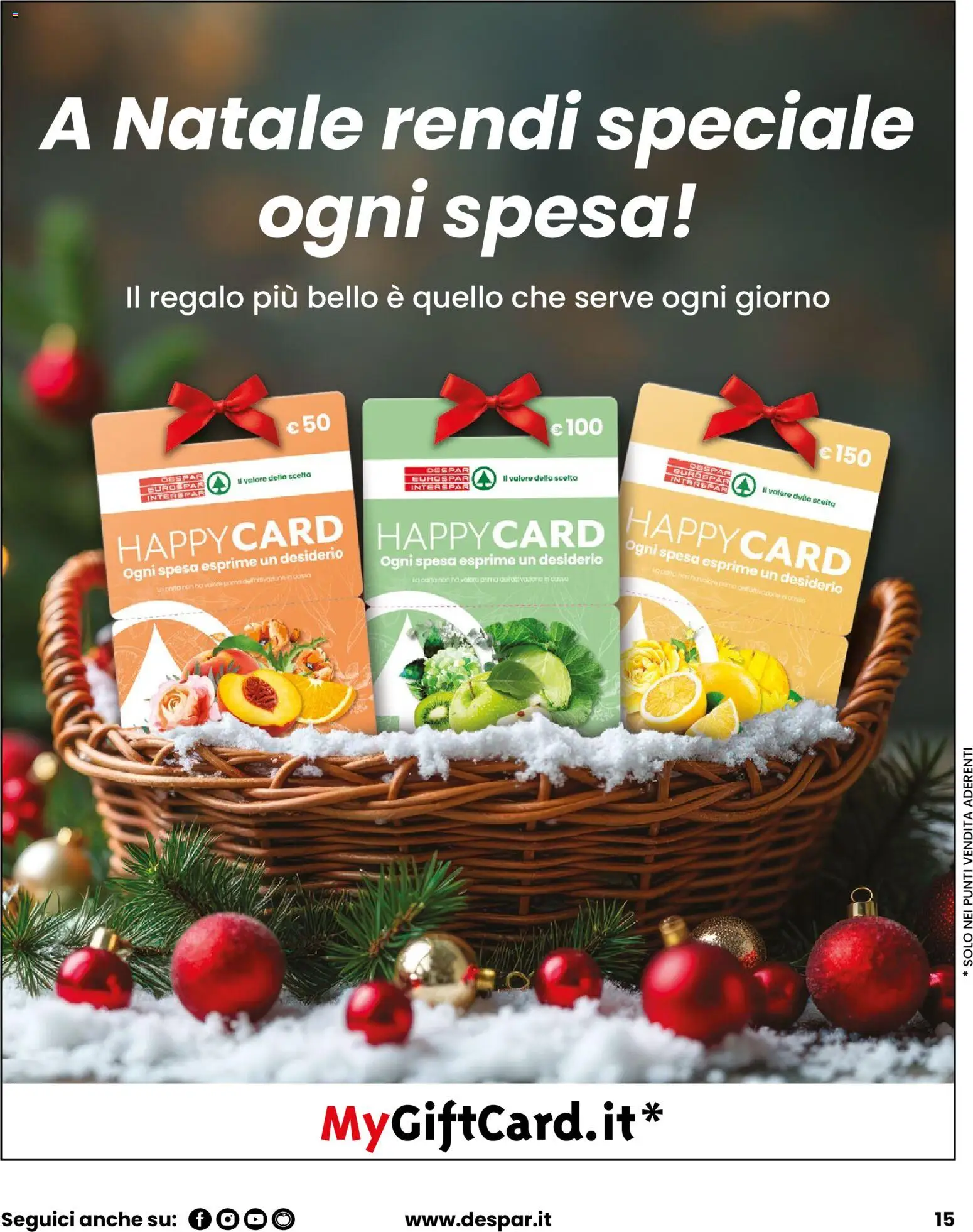 Volantino Despar del 04.12.2025 | Pagina: 15