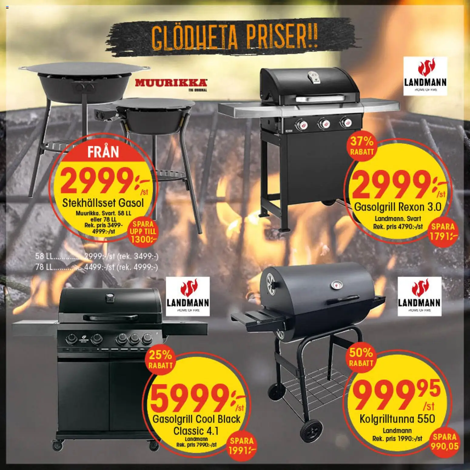 EKO reklamblad aktuell från 20.04.2026 | Sida: 4 | Produkter: Gasolgrill, Gasol