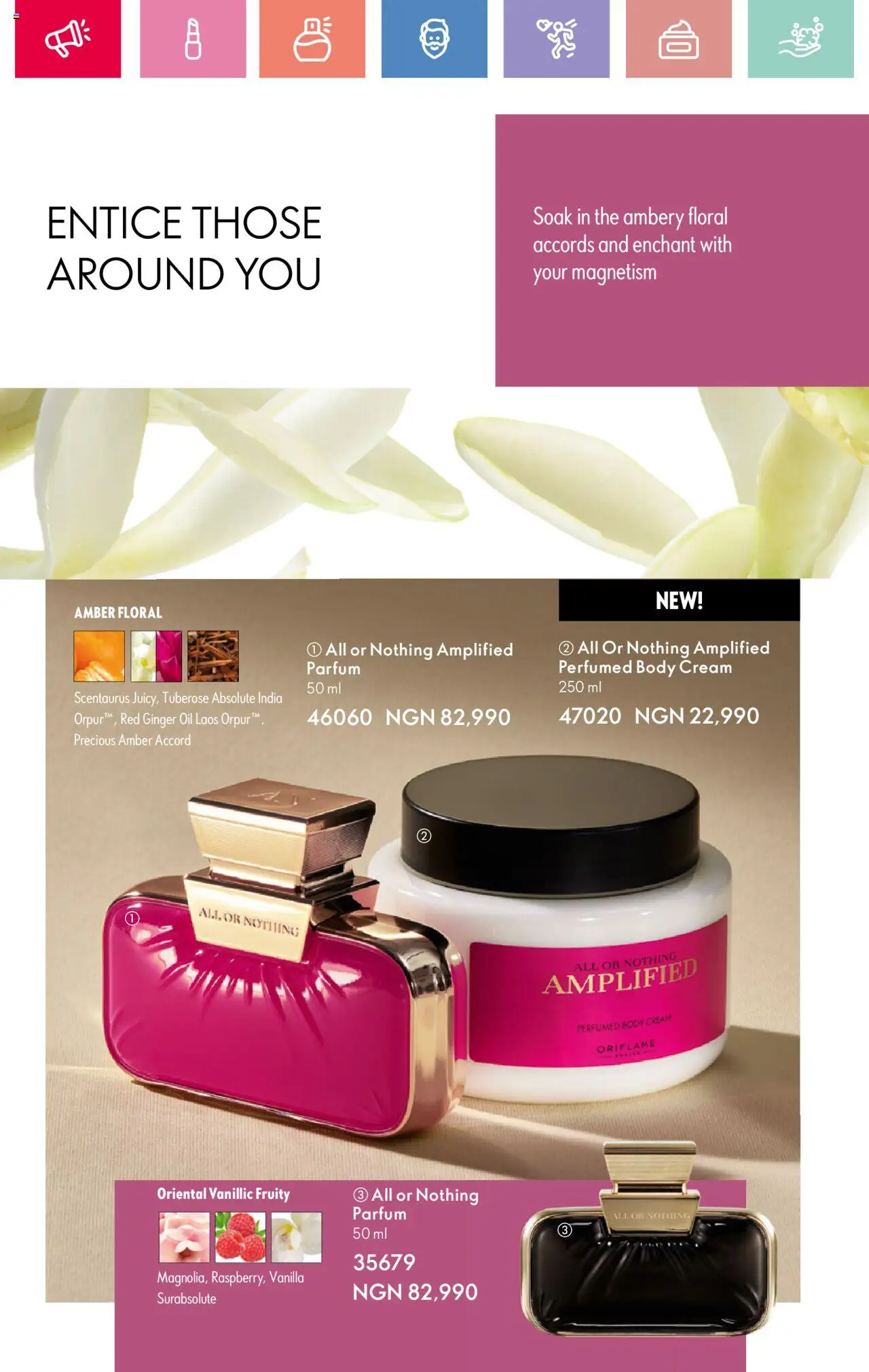 Oriflame -Catalogue valid from 01.04.2025 | Page: 26 | Products: Cream, Zápich, Oil, Sekáček