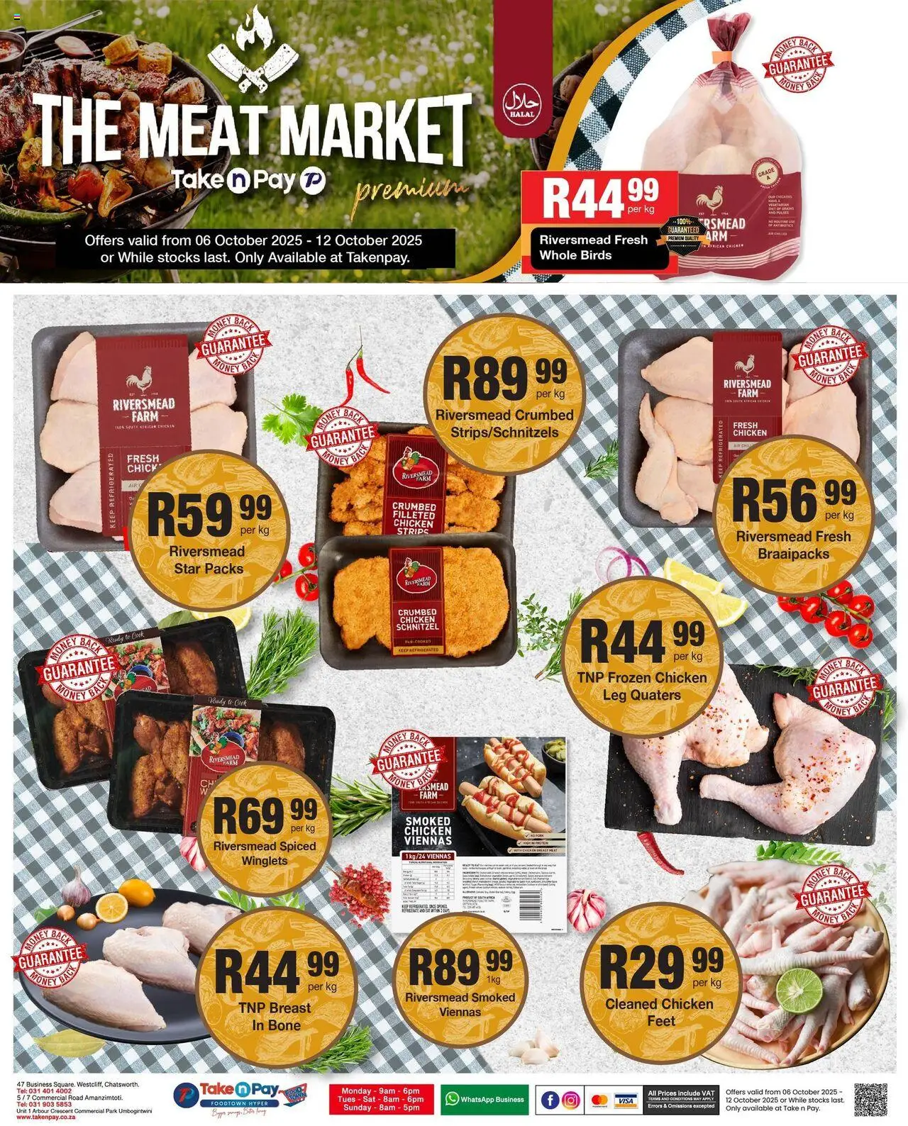 New Take n Pay catalogue – valid from 06.10.2025 | Page: 17 | Products: Detergente líquido, Chicken, Pork