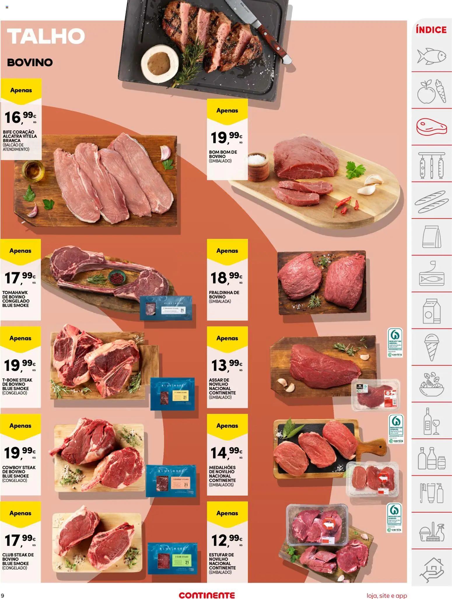 Continente folheto │ válido de 04.11.2025 | Página: 9 | Produtos: Vitela