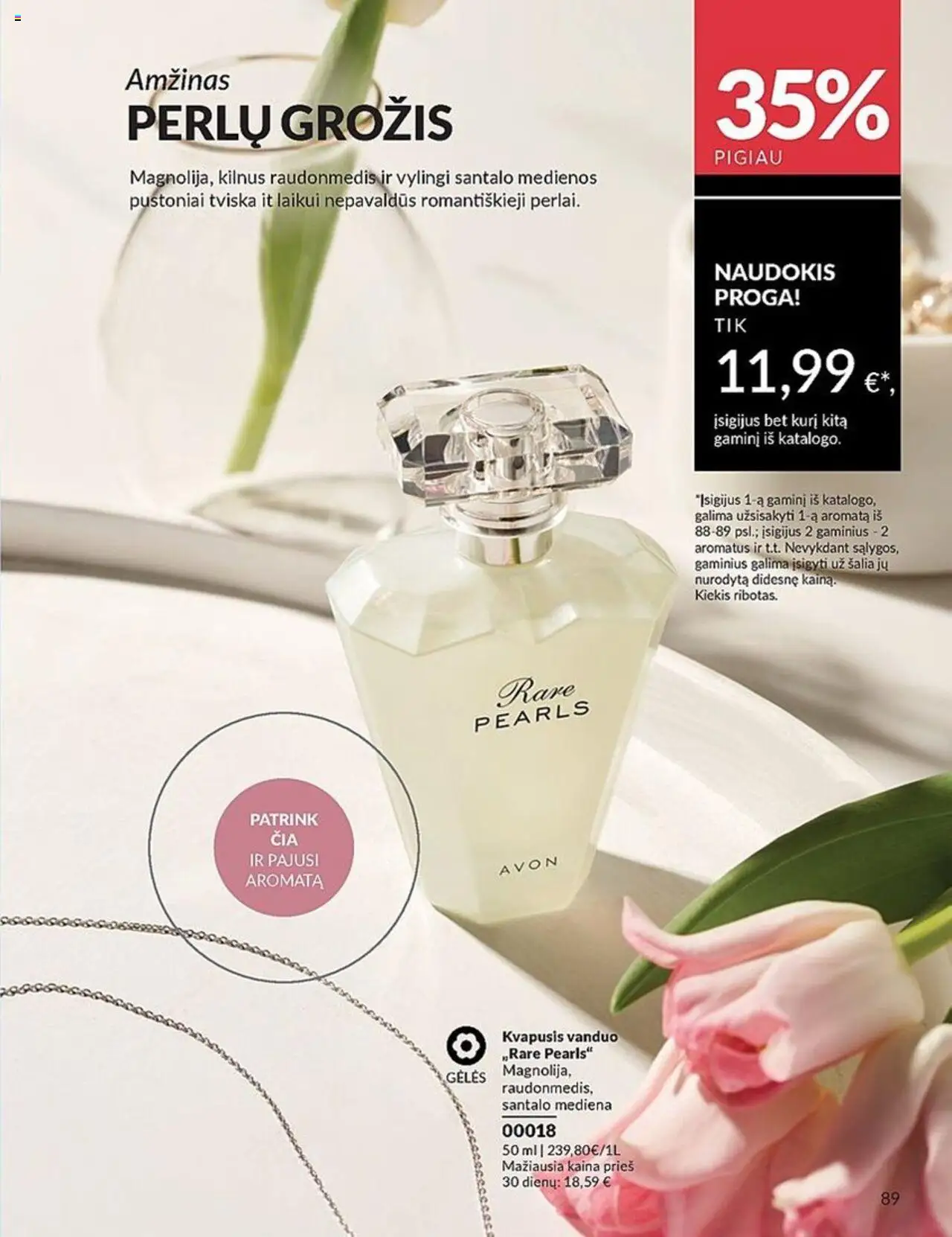 AVON leidinys│galioja nuo 01.07.2025 | Puslapis: 89 | Prekių: Kvapusis vanduo