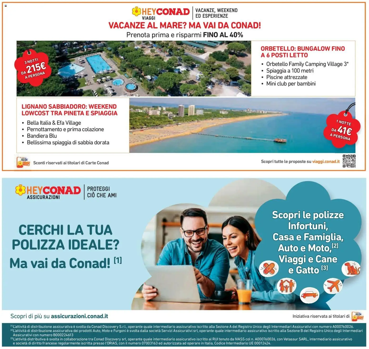 Volantino Conad del 07.01.2026 | Pagina: 24 | Prodotti: Letto