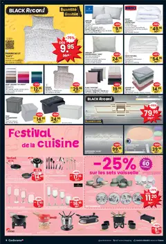 Conforama Aktionen FR ab 03.12.2025 gültig | Seite: 6 | Produkte: Pouf, Raclette, Fondue, Top