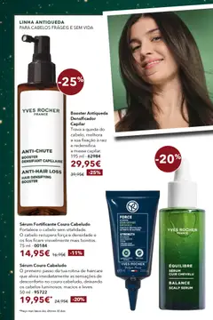 Pré-visualização Sérum Fortificante Couro Cabeludo, Fortalece o cabelo sem vitalidade. O cabelo recupera força e densidade e os fios ficam visivelmente mais bonitos. 75 ml - 00184 válido de 30.11.2025 | Página: 58 | Produtos: Sérum, Massa