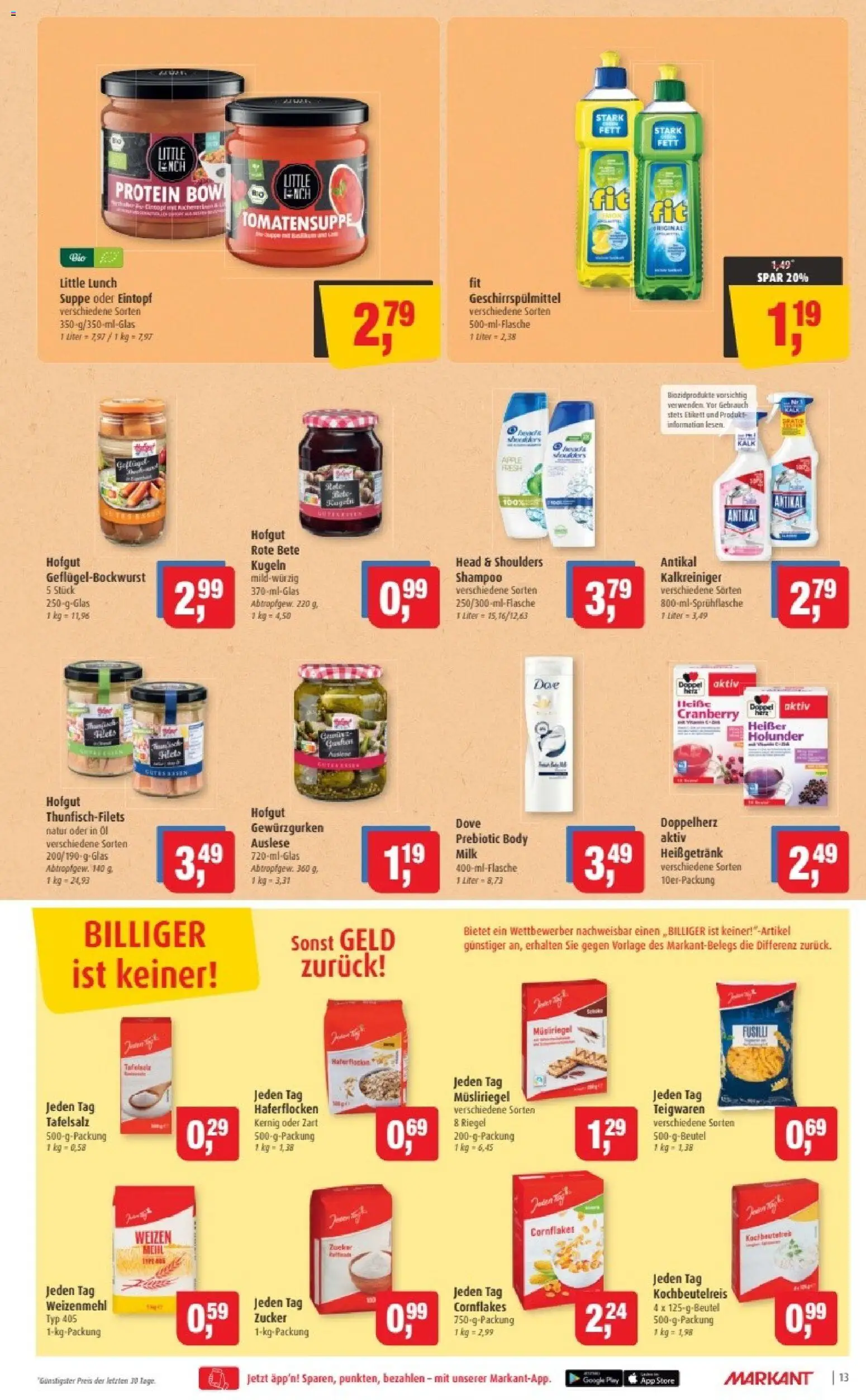 Markant Prospekt 	 – gültig ab 05.01.2026 | Seite: 13 | Produkte: Head & shoulders, Shampoo, Apple, Body Milk